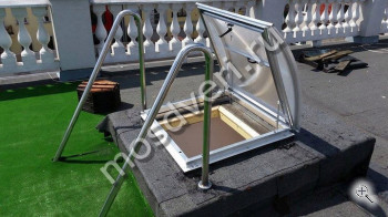 Люк на крышу с арочной крышкой Л-112 - купить от производителя Мосдвери Люк на крышу с арочной крышкой Л-112